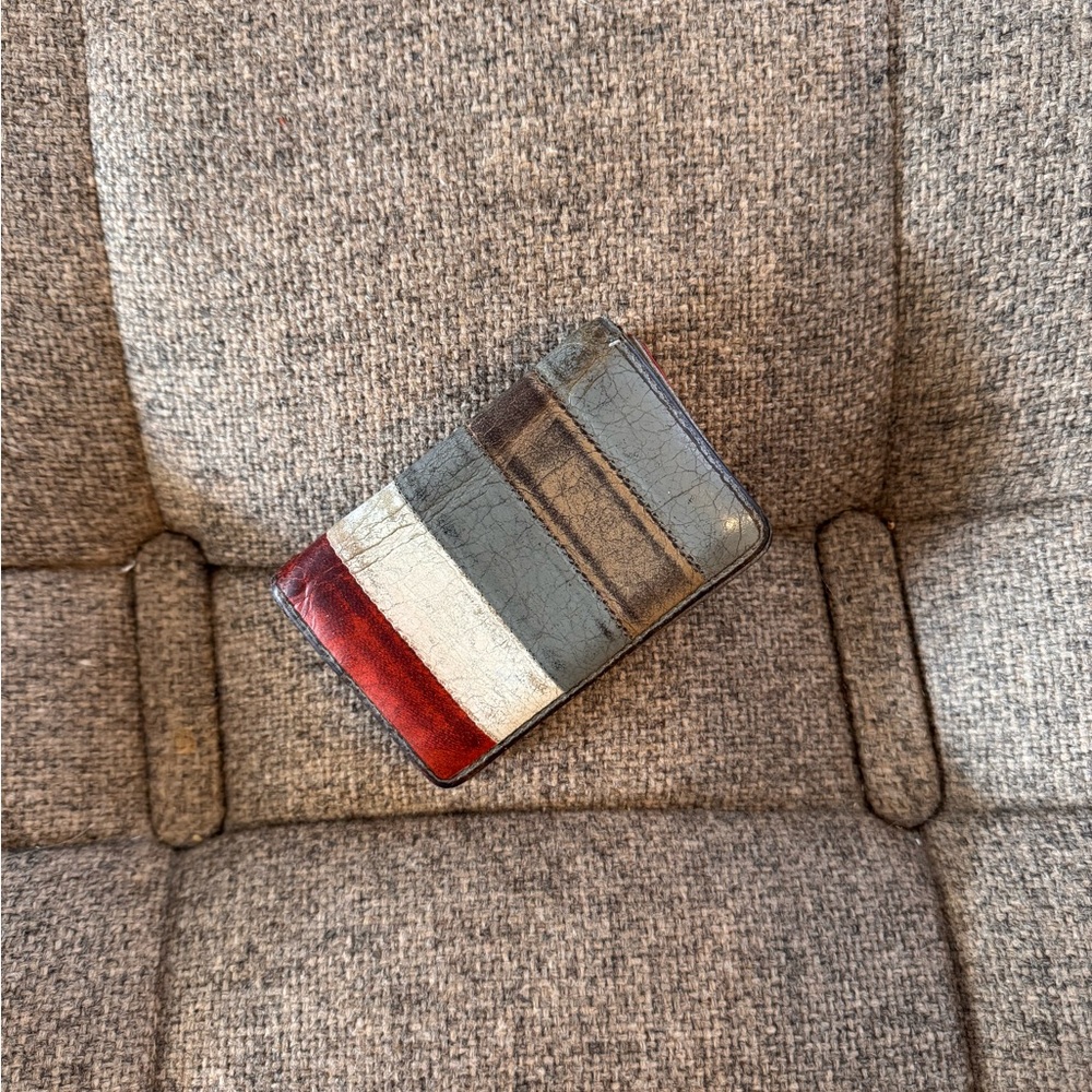 Balenciaga Bazaar Leather Wallet